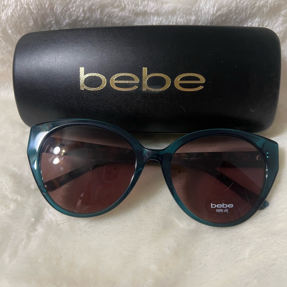 Bebe Women's Teal Sunglasses